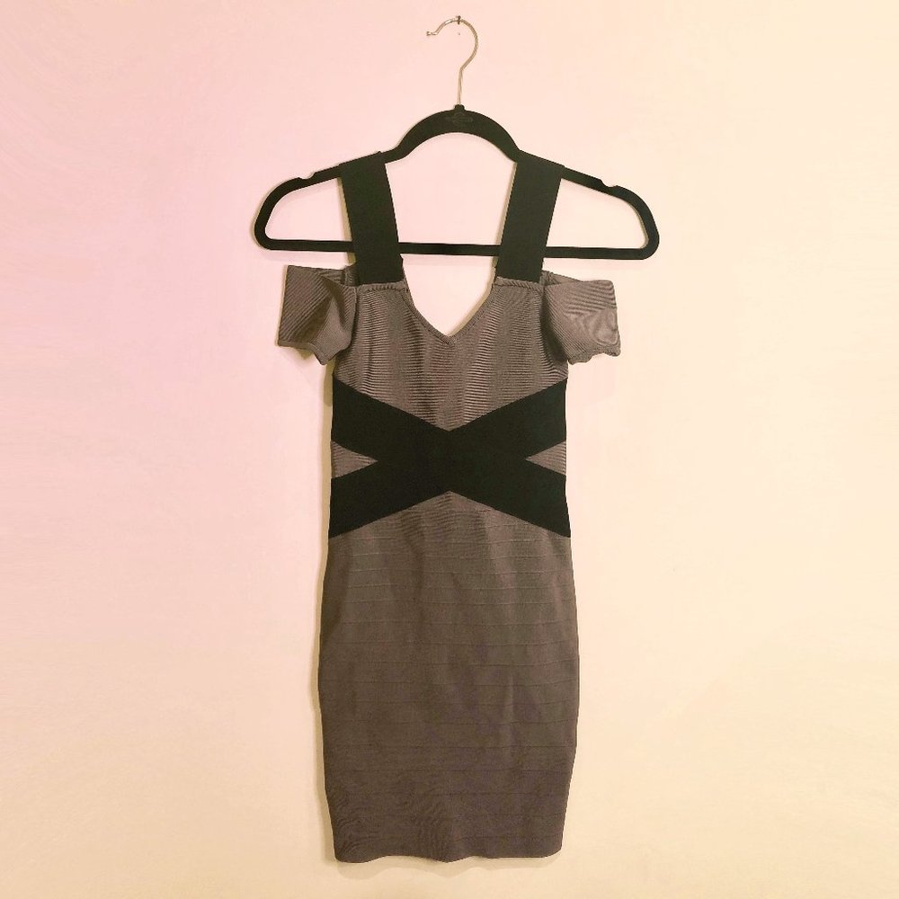 Marciano Harriet Cold Shoulder Bandage Dress